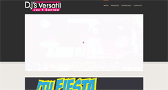 Desktop Screenshot of djsversatil.com